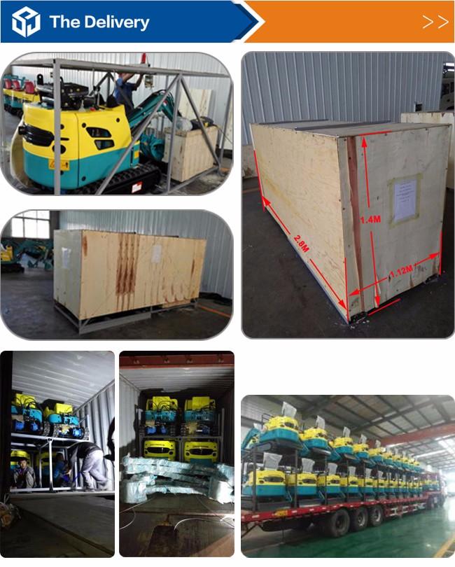 Máquina escavadora do fabricante 800kg de China do preço baixo mini para a exploração agrícola