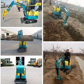 Cultive equipamento 900kgs da escavação da máquina 800kgs da máquina escavadora do escavador compacto o mini mini