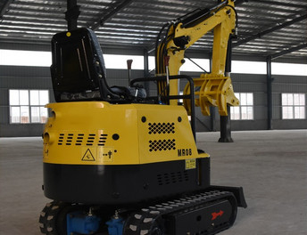 Capacidade pequena 0.025cbm da cubeta da máquina do escavador da máquina 900kg da máquina escavadora da esteira rolante mini
