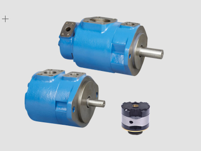 20V, 25V, 35V, 45V, VQ SQP única Vickers hidráulica Vane Pump